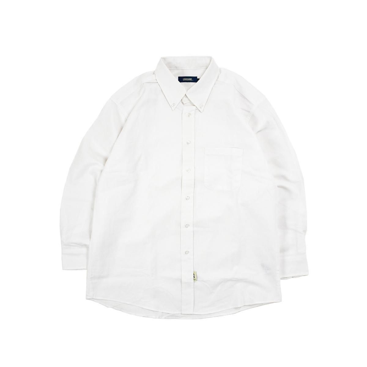 <img class='new_mark_img1' src='https://img.shop-pro.jp/img/new/icons8.gif' style='border:none;display:inline;margin:0px;padding:0px;width:auto;' />LIONSHAREOxford L/S Shirt  (White)
                          </a>
            <span class=