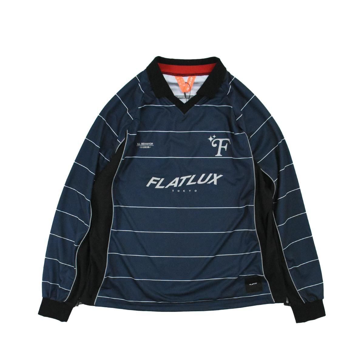 <img class='new_mark_img1' src='https://img.shop-pro.jp/img/new/icons8.gif' style='border:none;display:inline;margin:0px;padding:0px;width:auto;' />FLATLUXLSFB Shirt (United navy) 
                          </a>
            <span class=