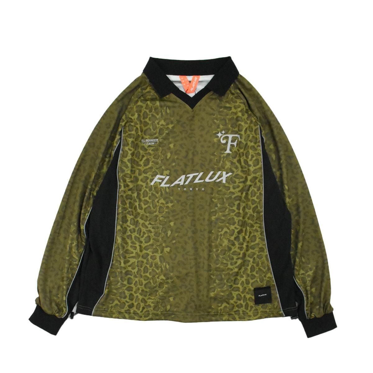 <img class='new_mark_img1' src='https://img.shop-pro.jp/img/new/icons8.gif' style='border:none;display:inline;margin:0px;padding:0px;width:auto;' />FLATLUXLSFB Shirt (Leopard camo) 
                          </a>
            <span class=
