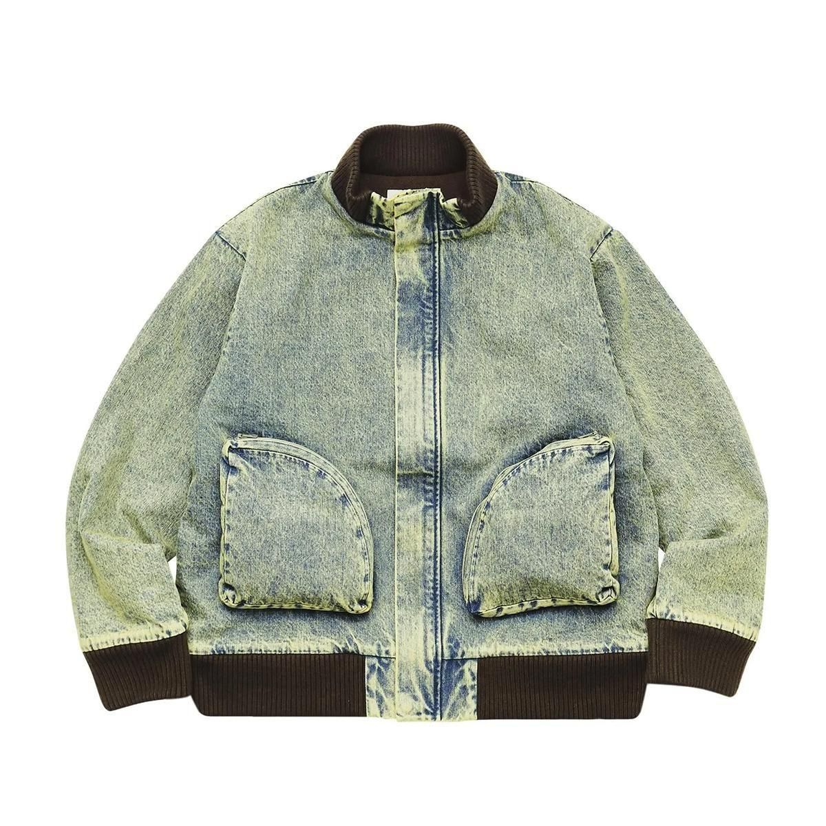 Whimsy］Double Pouch Denim Tankers (Noise)‐ LION SHARE（ライオン