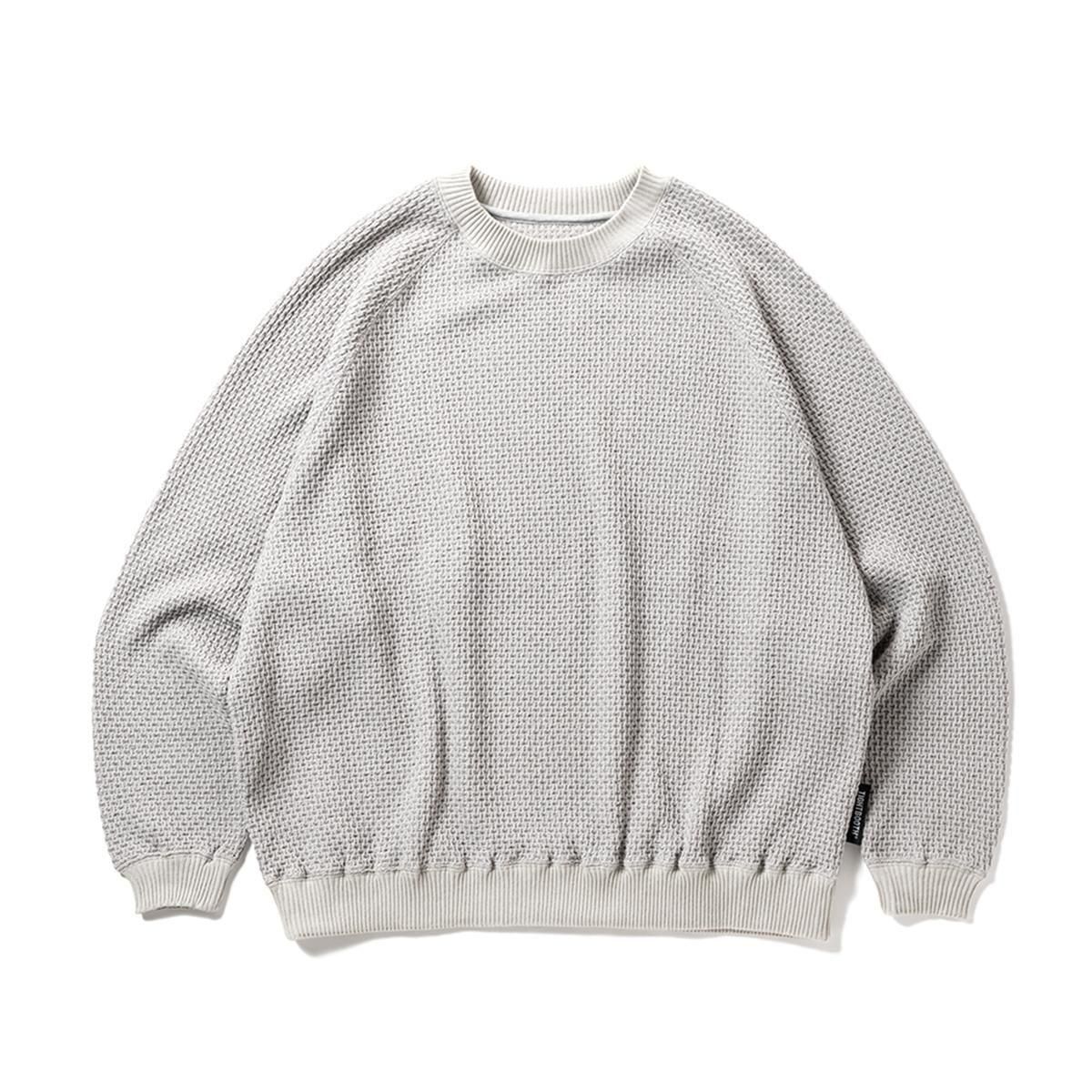 <img class='new_mark_img1' src='https://img.shop-pro.jp/img/new/icons8.gif' style='border:none;display:inline;margin:0px;padding:0px;width:auto;' />TIGHTBOOTHChain Crew Knit (Gray)
                          </a>
            <span class=
