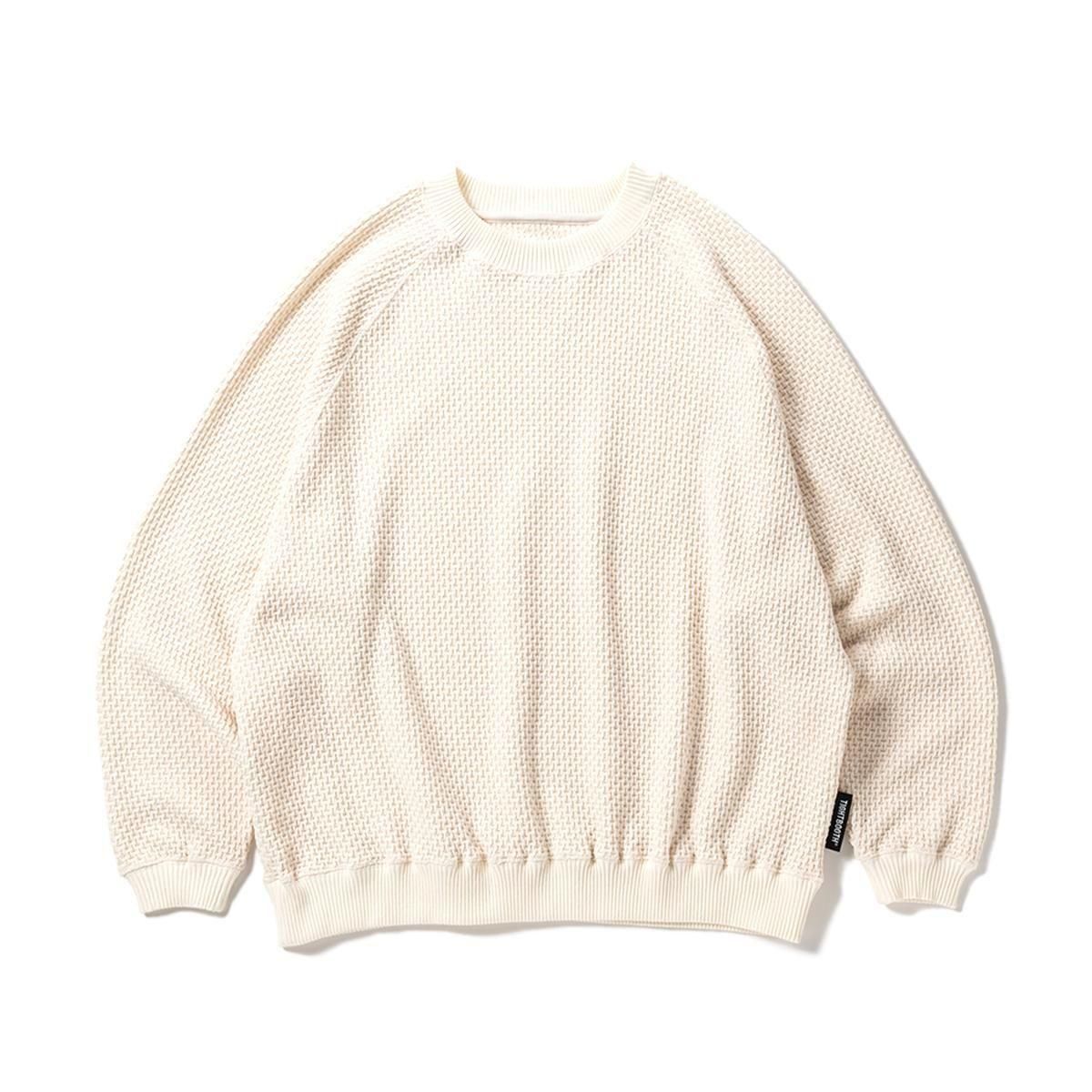 <img class='new_mark_img1' src='https://img.shop-pro.jp/img/new/icons8.gif' style='border:none;display:inline;margin:0px;padding:0px;width:auto;' />TIGHTBOOTHChain Crew Knit (Ivory)
                          </a>
            <span class=