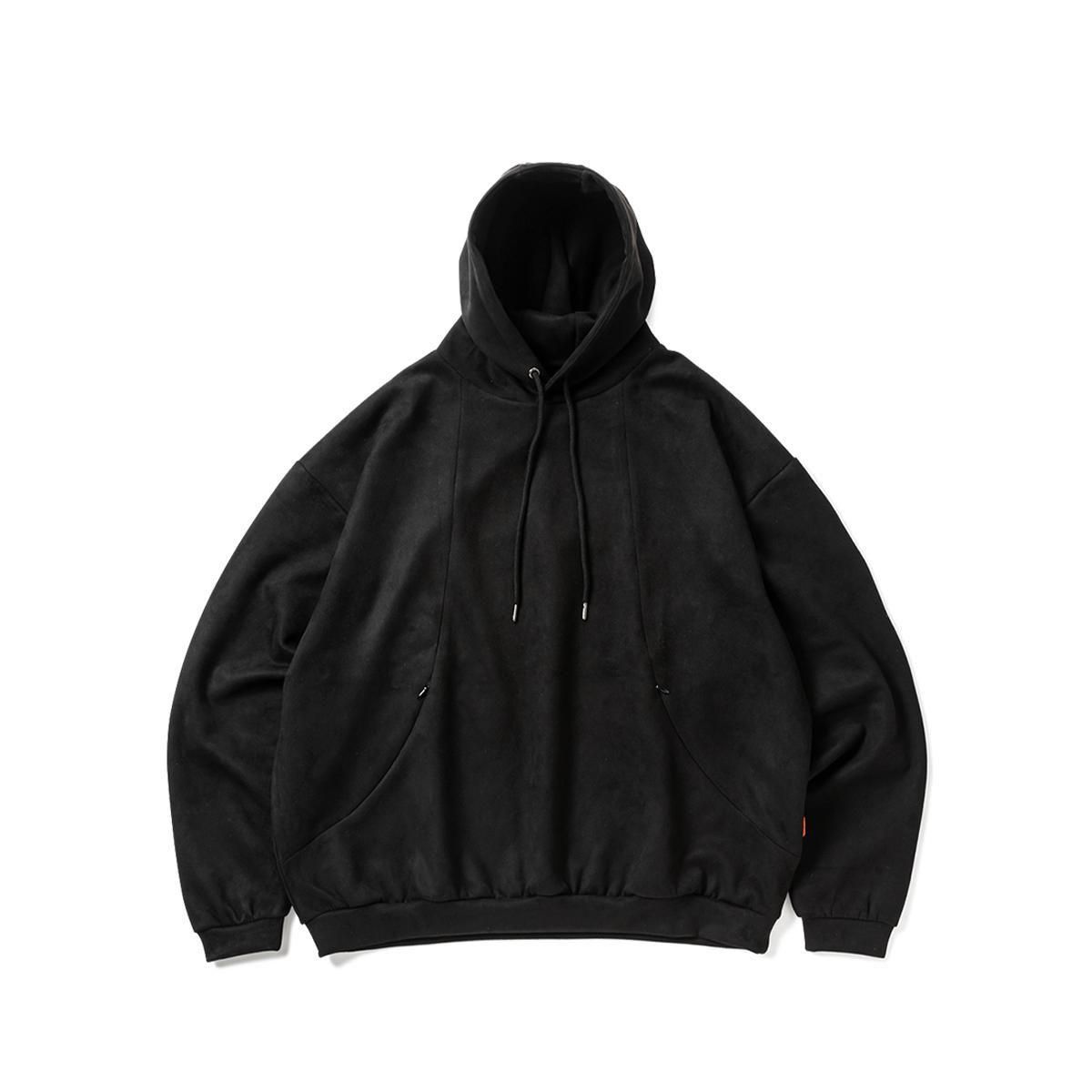 <img class='new_mark_img1' src='https://img.shop-pro.jp/img/new/icons8.gif' style='border:none;display:inline;margin:0px;padding:0px;width:auto;' />TIGHTBOOTHSuede Hoodie (Black) 
                          </a>
            <span class=