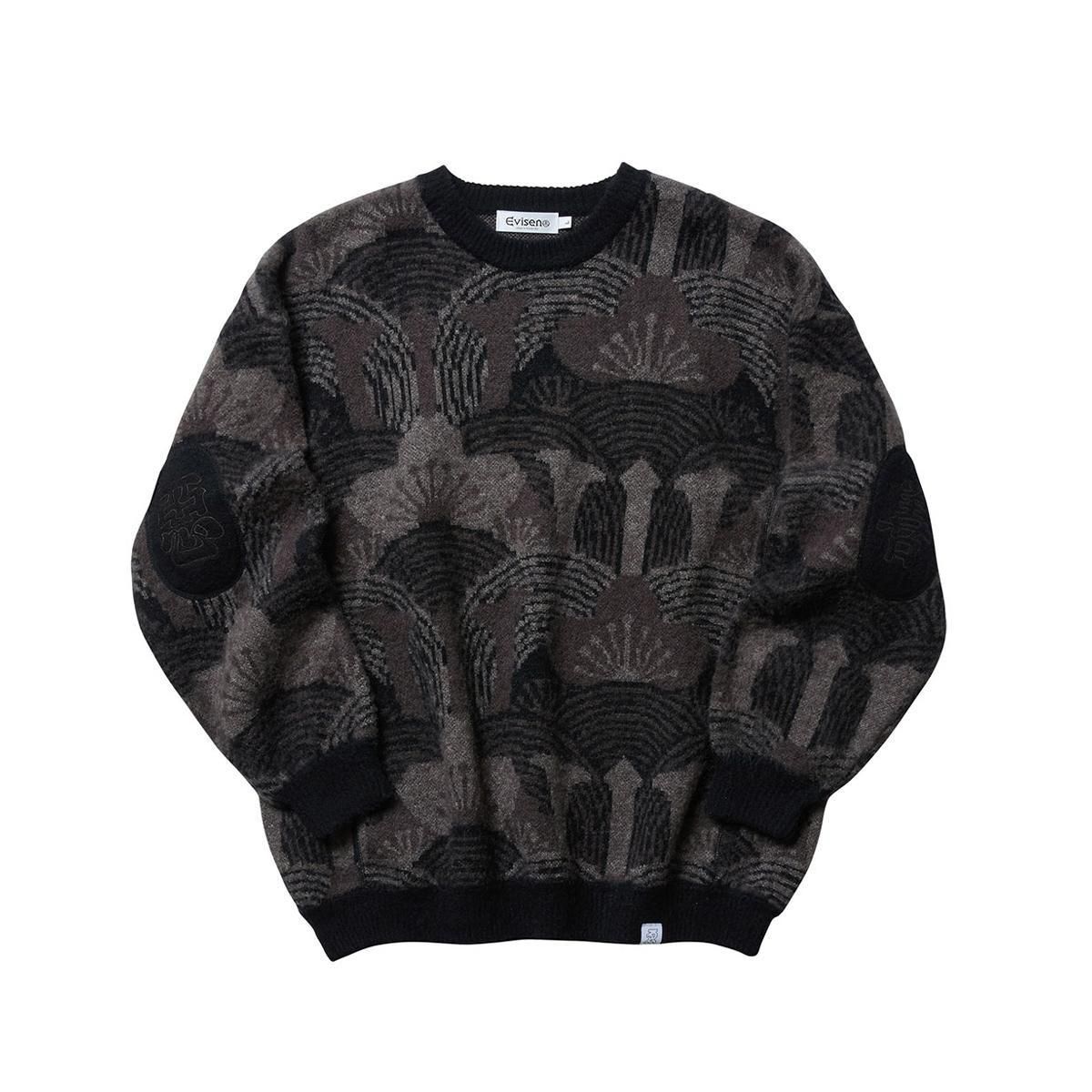 <img class='new_mark_img1' src='https://img.shop-pro.jp/img/new/icons8.gif' style='border:none;display:inline;margin:0px;padding:0px;width:auto;' />EVISENKabuto Mohair Crew Knit (Black)
                          </a>
            <span class=