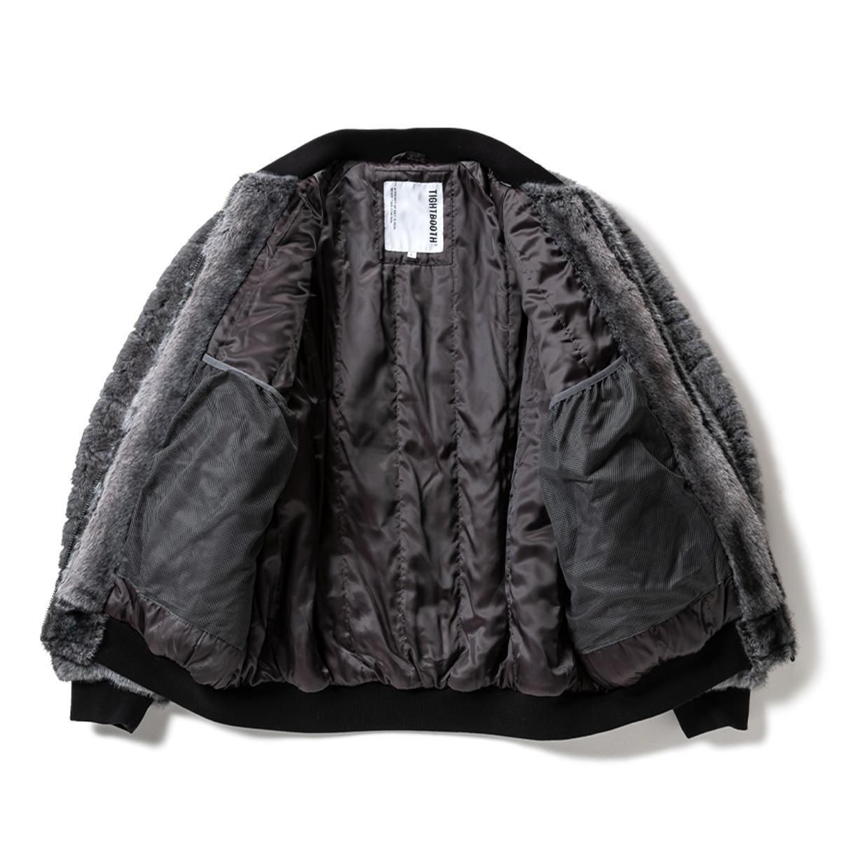 TIGHTBOOTH キルティングジャケット MA-1 TIGHTBOOTH］T Quilt Fur MA-1 (Black) - LION SHARE（ライオン