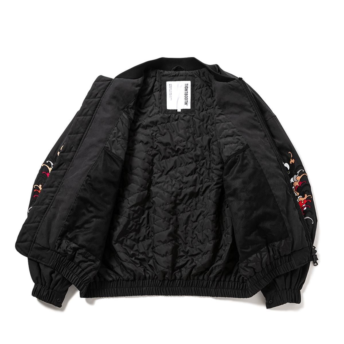 TIGHTBOOTH］Brain Drops MA-1 (Black) - LION SHARE（ライオン