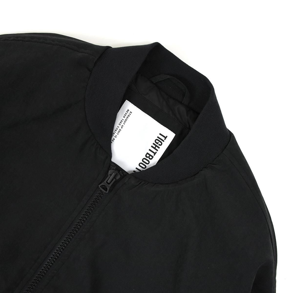 TIGHTBOOTH］Brain Drops MA-1 (Black) - LION SHARE（ライオン