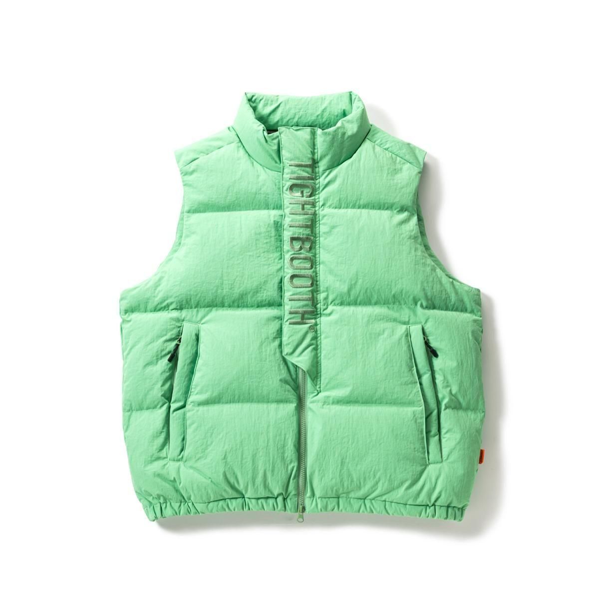 TIGHTBOOTH］Plac Down Vest (Light Green) - LION SHARE（ライオン