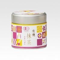 OSADA TEA JAPAN 有機抹茶　かきつばた30g缶入 【品番：8035】の商品画像