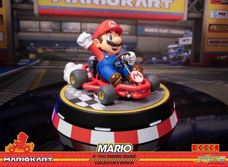 マリオカート四枚　あじゅ First4Figures マリオカート PVCスタチュー コレクターズ