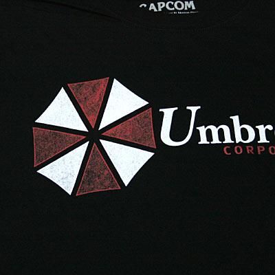 アンブレラ ロゴ Tシャツ 大人のためのゲームと映画と雑貨のお店 フロッグポート