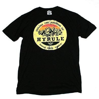 ゼルダの伝説 EXPLORE THE KINGDOM Tシャツ - ゲームと映画の