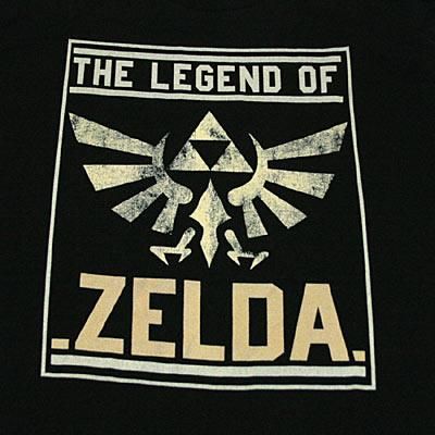 ゼルダの伝説 スクエアロゴ ｔシャツ 大人のためのゲームと映画と雑貨のお店 フロッグポート