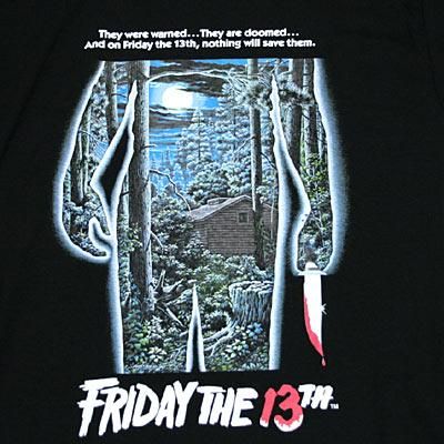 13日の金曜日 ポスターTシャツ - ゲームと映画の公式グッズ通販