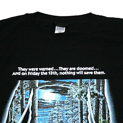 13日の金曜日 ポスターTシャツ - ゲームと映画の公式グッズ通販 13日の金曜日 ポスターTシャツ - ゲームと映画の公式グッズ通販