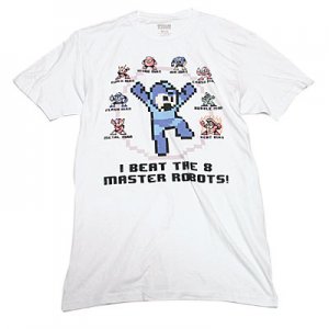 <img class='new_mark_img1' src='https://img.shop-pro.jp/img/new/icons59.gif' style='border:none;display:inline;margin:0px;padding:0px;width:auto;' />ロックマン 8 MASTER ROBOTS Tシャツ