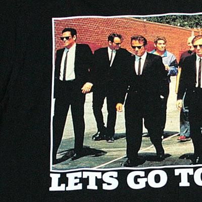 レザボア・ドッグス LET'S GO TO WORK Tシャツ - ゲームと映画の公式