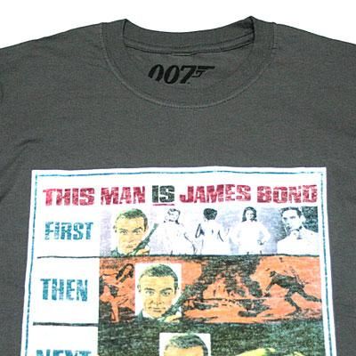 昭和映画 007は二度死ぬ ジェームズ・ボンド Tシャツ L 訳アリ 昭和映画 007は二度死ぬ ジェームズ・ボンド Tシャツ L 訳アリ