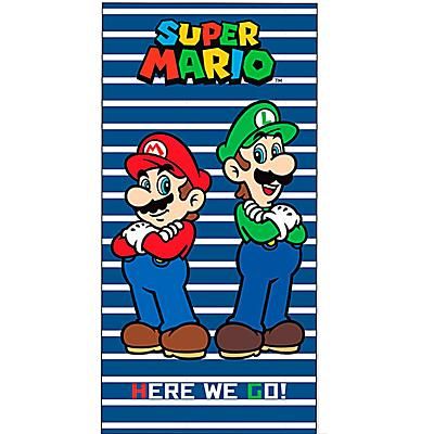 Nintendo スーパーマリオ ビーチタオル（マリオ＆ルイージ