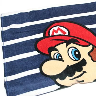 Nintendo スーパーマリオ ビーチタオル（マリオ＆ルイージ
