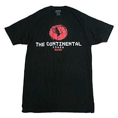 ジョン・ウィック THE CONTINENTAL OSAKA Tシャツ - ゲームと映画の公式グッズ通販サイト フロッグポート