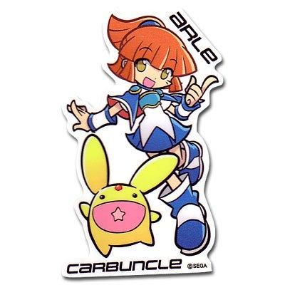 ぷよぷよ ダイカットステッカー アルル＆カーバンクル - ゲーム