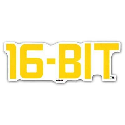 SEGA 16-BIT ダイカットステッカー - ゲームと映画の公式グッズ