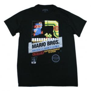Nintendo マリオブラザーズ NES Ｔシャツ