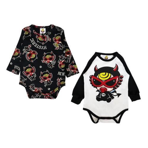 HYSTERIC デビルキン ロンパースセット DEVILKIN 長袖ロンパース セット ( MY FIRST HYSTERIC