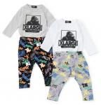 <img class='new_mark_img1' src='https://img.shop-pro.jp/img/new/icons13.gif' style='border:none;display:inline;margin:0px;padding:0px;width:auto;' />ロンパース&レギンスSET( エクストララージキッズ )