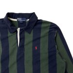 <img class='new_mark_img1' src='https://img.shop-pro.jp/img/new/icons5.gif' style='border:none;display:inline;margin:0px;padding:0px;width:auto;' />POLO Ralph Lauren<br>ポロラルフローレン <br>USED・ユーズド<br> L/S RUGBY SHIRTS<br>長袖ラグビーシャツの商品画像