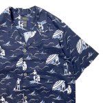  POLO RalphLauren ポロラルフローレン S/S PAJAMA SHIRT 半袖パジャマシャツ 100％ COTTONの商品画像