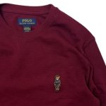 <img class='new_mark_img1' src='https://img.shop-pro.jp/img/new/icons5.gif' style='border:none;display:inline;margin:0px;padding:0px;width:auto;' />Polo Ralph Lauren<br>ポロラルフローレン<br>L/SWAFFLE ーT<br>長袖ワッフルティーシャツ<br>POLOBEARの商品画像