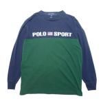 <img class='new_mark_img1' src='https://img.shop-pro.jp/img/new/icons5.gif' style='border:none;display:inline;margin:0px;padding:0px;width:auto;' />POLO SPORT<br>ݥݡ<br>USED桼<br>L/S PRINT T-SHIRTS <br>Ĺµץȥƥ<br>COTTON100ξʲ