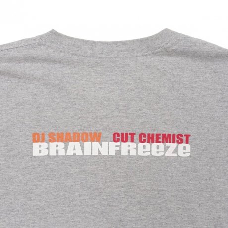 DJ SHADOW・CUT CHEMIST 「Brainfreeze」 のS/S PRINT T-SHRIT（半袖プリントＴシャツ）が入荷!! ・ OFFICIAL