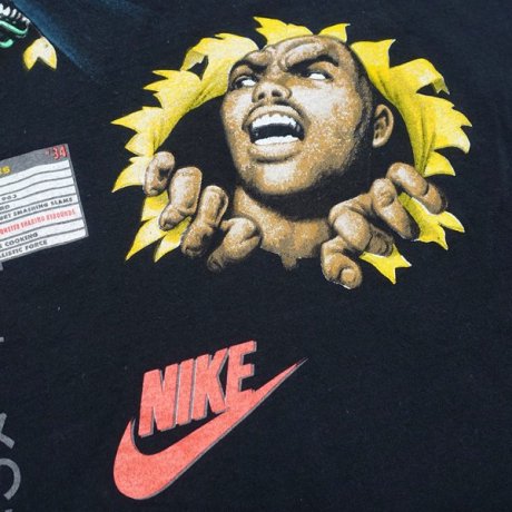 NIKE （ナイキ）Godzilla vs Charles Barkley（ゴジラvs チャールズバークレー ）のS/S PRINT-T（半袖プリント Tシャツ）が入荷しました。 ・極めて状態の良いUSEDをセレクトしました。