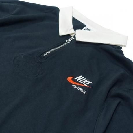 NIKE 90年代　ラグビーウェア　半袖　ラガーシャツ NIKE - 最終価格 レア！NIKE ラガーシャツ 半袖シャツ