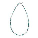  ALCO/HOLIC CHOCOLATE CAMPBELL SILVERVINTAGE BEADS NECKLACEξʲ