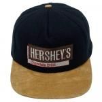  HERSHEY'S���ϡ����� DEADSTOCK Wool CAP �����륭��å� Made in USA LEATHER STRAP SUEDE BRIM�ξ��ʲ���