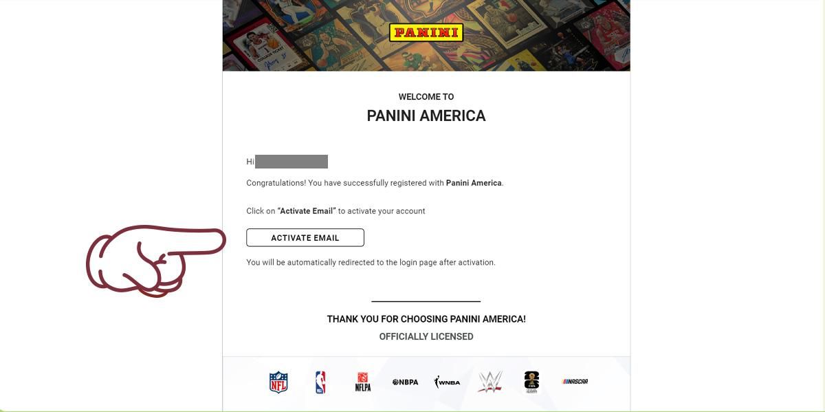 PANINI社 レデンプションカードの交換方法