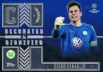 2015-16 TOPPS UEFA CL SHOWCASE Black Decorated and Dignified D.Benaglio 5 ëŹ Sir Cry 