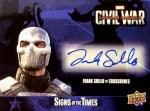 2016 CAPATAIN AMERICA CIVIL WAR Autographs Frank Grillo  / Ź 002 T.K.͡MCU