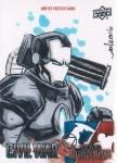 2016 CAPATAIN AMERICA CIVIL WAR Autographs Sketches 1of1 / Ź 008 T.K.͡MCU