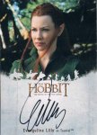 2016 CRYPTOZOIC The Hobbit Battle of the Five Armies Autographs Evangeline Lilly / Ź 쥫
