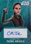 2016 STAR WARS EVOLUTION Autographs Catherine Taber / Ź002 ͡16MJ