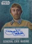 2016 STAR WARS EVOLUTION Autographs Dermot Crowley / Ź T.K͡16MJ