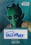 2016 STAR WARS EVOLUTION Autographs Pauk Blake / Ź012 ֤ä͡16MJ