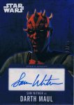 2016 STAR WARS EVOLUTION Autographs Purple Sam Witwer  25 / Ź015 3ܥ٥ޥå͡16MJ