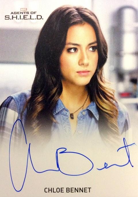 2015 RH AGENTS OF SHIELD SEASON 2 Autographs Full Bleed Chloe