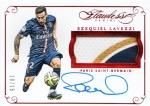 2016 Panini Flawless Autograph Patch Ruby Ezequiel Lavezzi15ۥߥȻŹ Pique